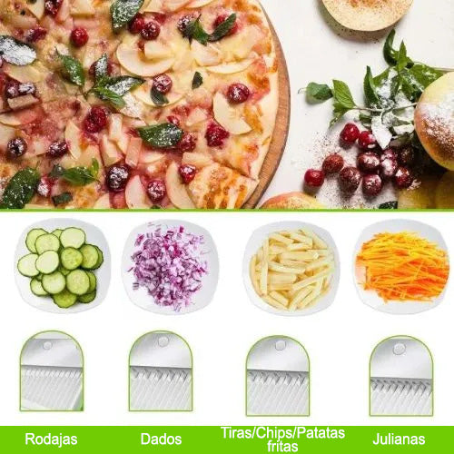 Cortador de verduras 4 en 1